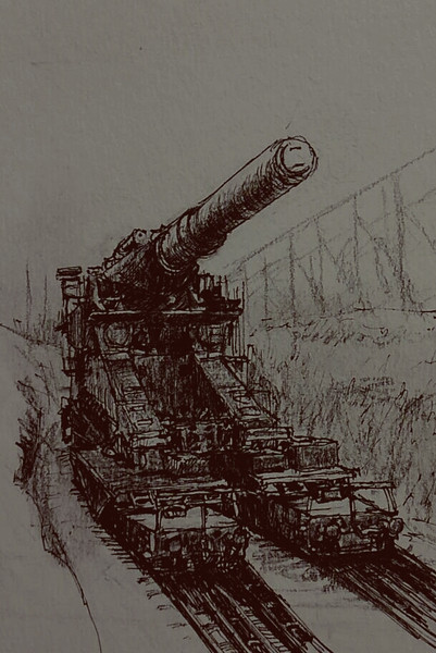 落書き グスタフだかドーラだか Masa 1969 さんのイラスト ニコニコ静画 イラスト