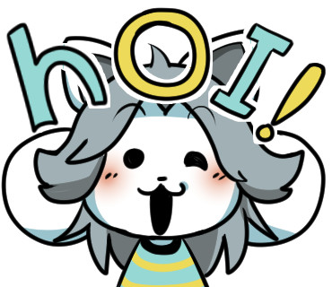 Line用スタンプ風temmieさん ワタリハジメ さんのイラスト ニコニコ静画 イラスト