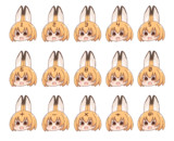 サーバルちゃんフォント差分