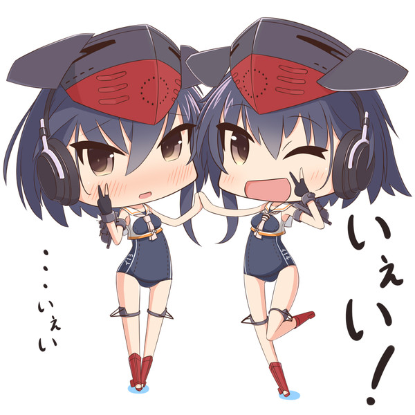 伊13と伊14のいぇい Zouzu さんのイラスト ニコニコ静画 イラスト