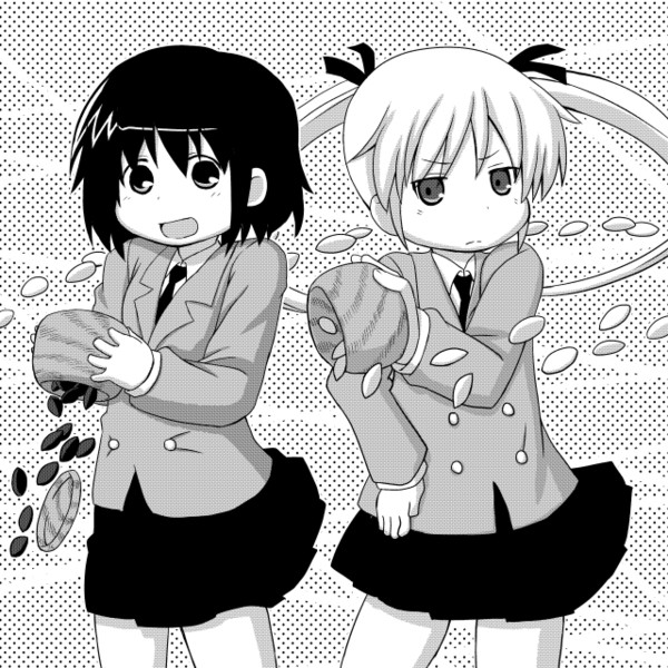 漫画塗りで碁笥を持つソーニャとやすな 夏川ひかり さんのイラスト ニコニコ静画 イラスト