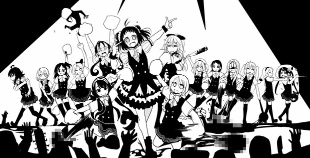 艦これ 第四水雷戦隊 那珂ちゃんとゆかいな仲間たち 坂崎ふれでぃ さんのイラスト ニコニコ静画 イラスト