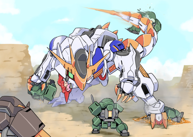 ガンダム バルバトスルプスレクス ニコニコ静画 イラスト