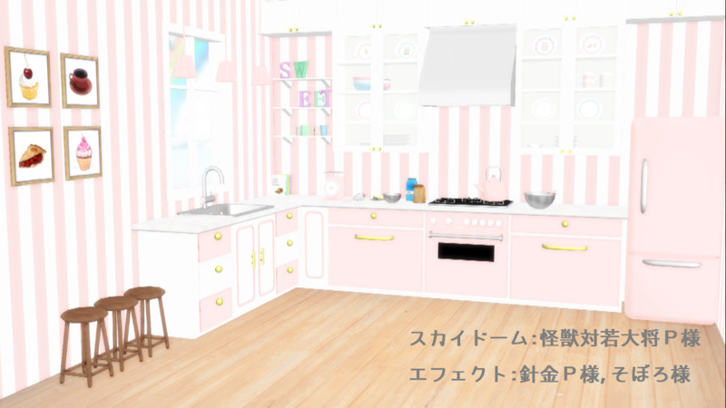 Mmdステージ配布あり Nicosub静画