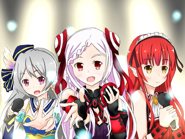 夢の共演 Tanato さんのイラスト ニコニコ静画 イラスト