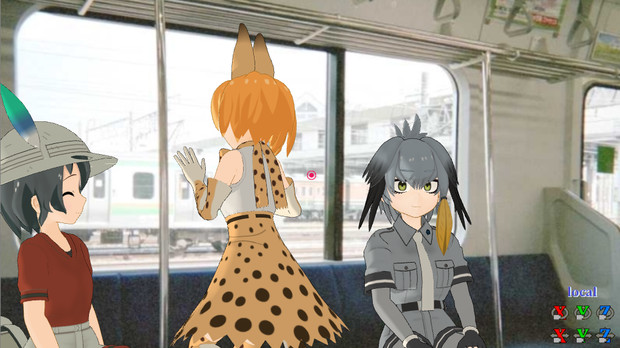 電車に乗る Roadpeople さんのイラスト ニコニコ静画 イラスト