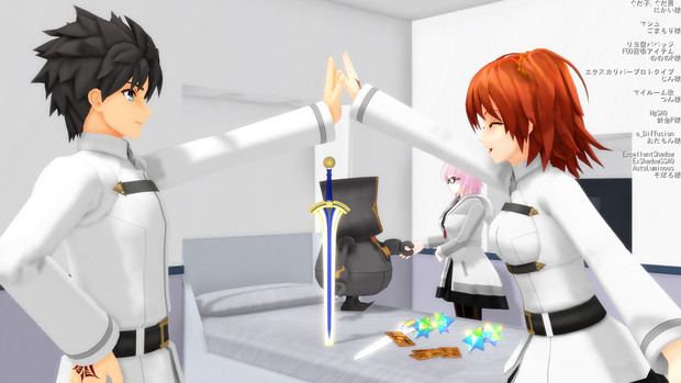 Fate Mmd アーサー王が来た アーサー王 プロト 祈願マラソン アルマ さんのイラスト ニコニコ静画 イラスト