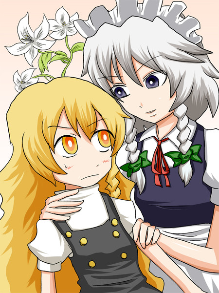 東方 あなたの時間も私のもの 古風な魔女に勝ち目は 無い 咲マリ 胸焼けしたチルノ さんのイラスト ニコニコ静画 イラスト