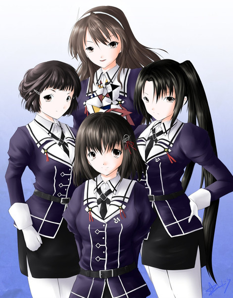 妙高型四姉妹 あずき さんのイラスト ニコニコ静画 イラスト