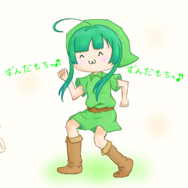 ずんだ餅ったら W W ずんだ餅 ふーか さんのイラスト ニコニコ静画 イラスト