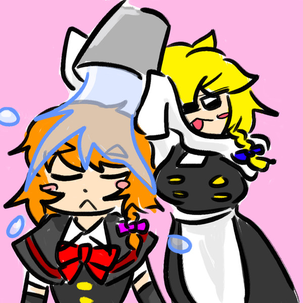 アイスバケツチャレンジ☆ / ミ田 さんのイラスト ニコニコ静画 (イラスト)