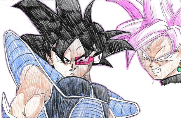 ターレスとゴクウブラック 最凶最悪のコンビ ブロリー様 さんのイラスト ニコニコ静画 イラスト