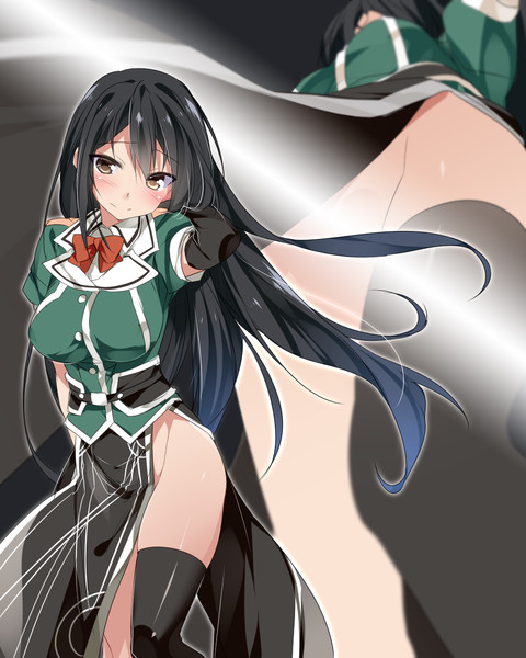 この服 脚が少し涼しいの ふふっ Mtu さんのイラスト ニコニコ静画 イラスト