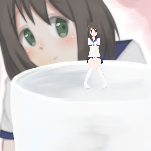 コップのフチ子 やーもん さんのイラスト ニコニコ静画 イラスト