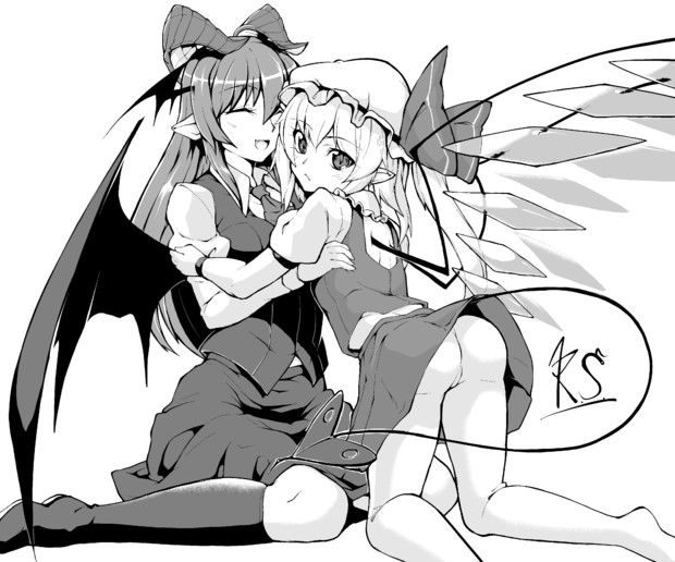尻尾と角と 悪魔と悪魔 りゅーの さんのイラスト ニコニコ静画 イラスト