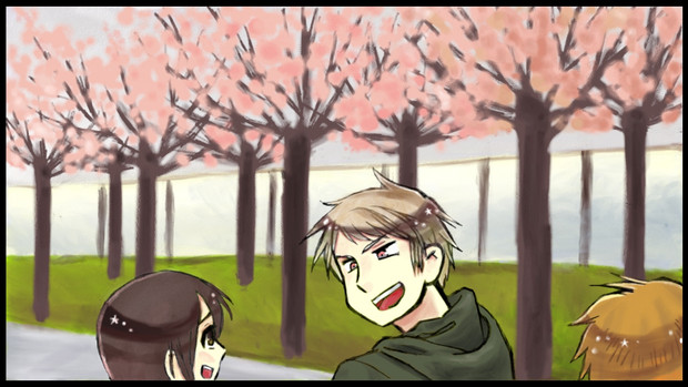 ベルリンの壁の桜 ゲスト さんのイラスト ニコニコ静画 イラスト