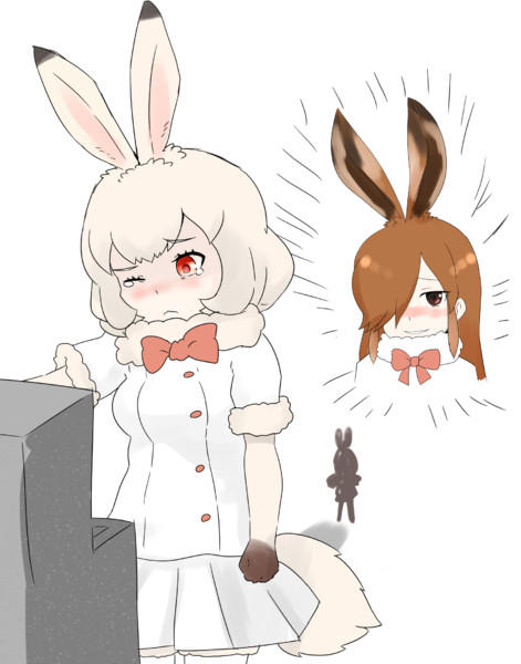 ユキウサギちゃんとヤブノウサギ やぐるま さんのイラスト ニコニコ静画 イラスト