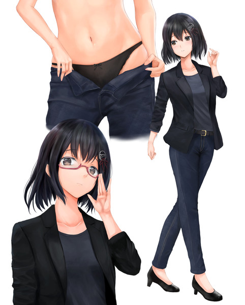 クール系羽黒 イロハカエデ さんのイラスト ニコニコ静画 イラスト