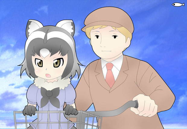 けものフレンズ アライさんラスカル おひるねカード 壽文 さんのイラスト ニコニコ静画 イラスト