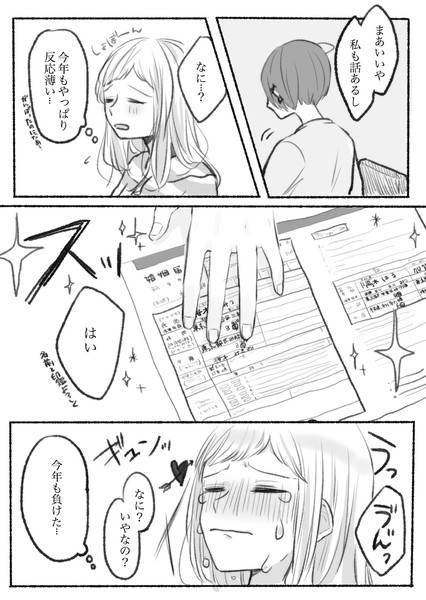 エイプリルフール百合漫画 ぐあびえんく さんのイラスト ニコニコ静画 イラスト