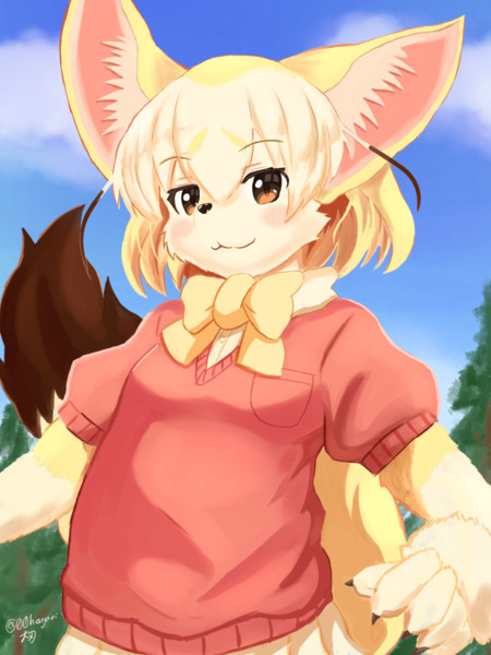 ケモノフレンズなフェネックちゃん おおはがり 二日目東e 16b さんのイラスト ニコニコ静画 イラスト