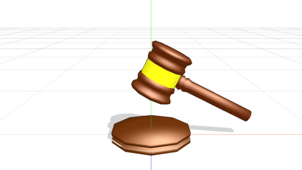 Mmdアクセサリ配布あり 裁判官が持ってるみたいなハンマー ガベル 配布 振川 さんのイラスト ニコニコ静画 イラスト