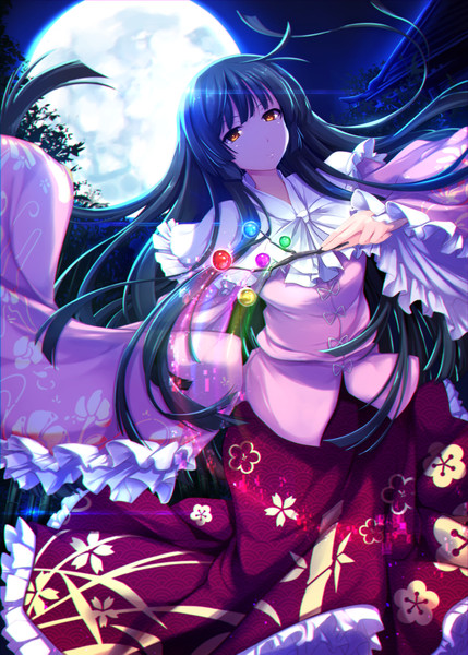 蓬莱山輝夜タペストリー 逢魔 さんのイラスト ニコニコ静画 イラスト