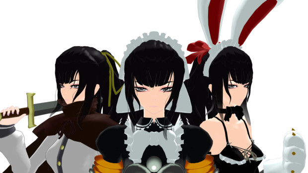 Mmdオバロ ナーベラル モデル更新 Adamaki さんのイラスト ニコニコ静画 イラスト