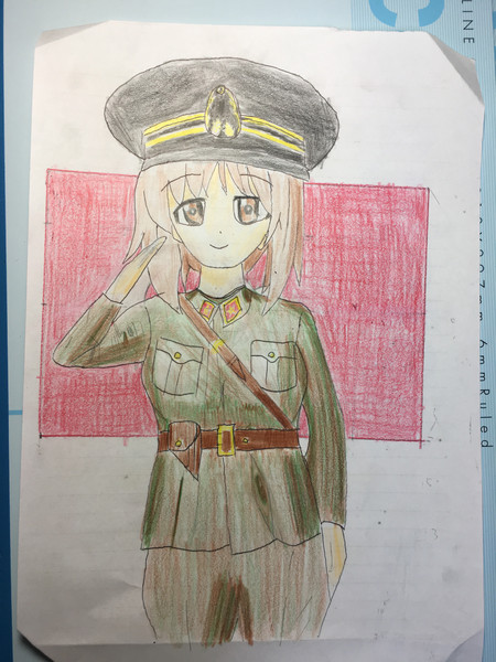 トルコ軍の軍服を着たみぽりん いのかしら さんのイラスト ニコニコ静画 イラスト