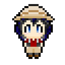 かばんちゃん（ドット絵）