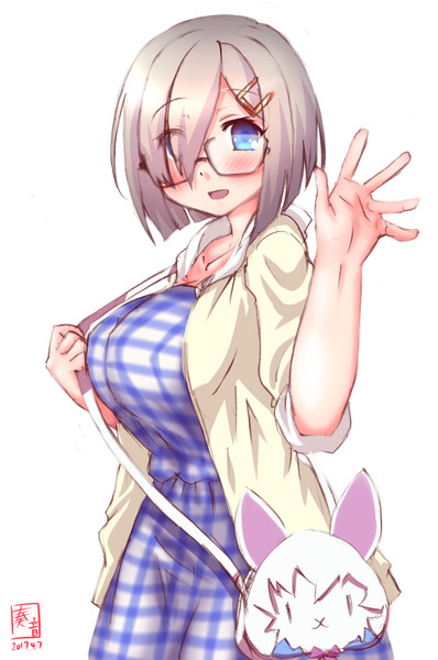 わんどろ盾はなくても防御力高そうな浜風 奏音 さんのイラスト ニコニコ静画 イラスト