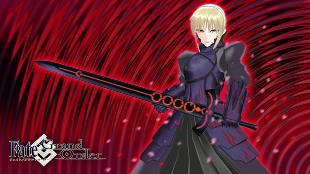 Mmd フェイト グランドオーダー セイバーオルタナティブ モデル配布 あかね さんのイラスト ニコニコ静画 イラスト