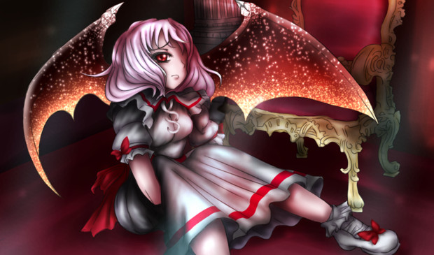 玉座は飽きたので床に座る Izayoi Nanaya さんのイラスト ニコニコ静画 イラスト