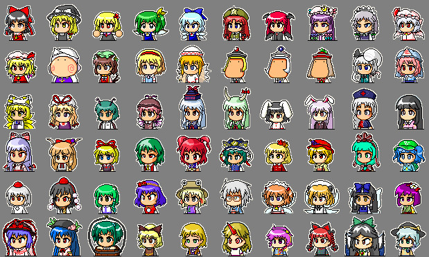 東方 パワポケ 60キャラ分 マサ さんのイラスト ニコニコ静画 イラスト