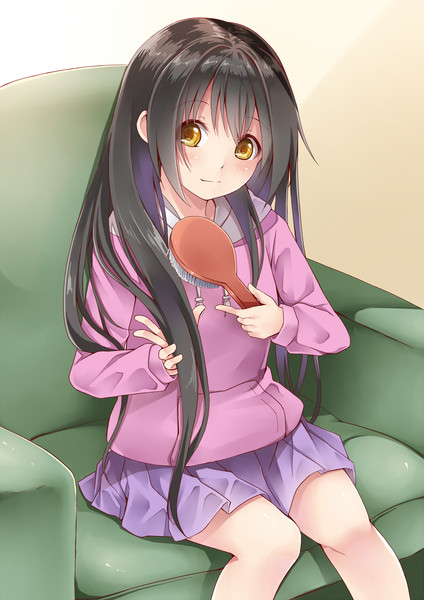 髪をとかす幼女ちゃん 潮くりーく さんのイラスト ニコニコ静画 イラスト