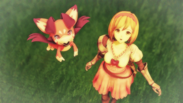 【MMDグラブル】ジータとビィくん