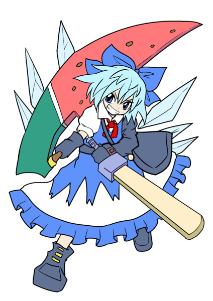 Aチルノ 立ち絵 二ノ瀬泰徳 さんのイラスト ニコニコ静画 イラスト