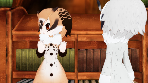 Mmdけもフレ 首が回らない たすく 蒼き新星 さんのイラスト ニコニコ静画 イラスト