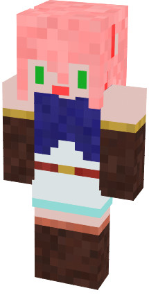 Minecraftスキン シャドウバースアリサ立体図 灼垣 さんのイラスト ニコニコ静画 イラスト