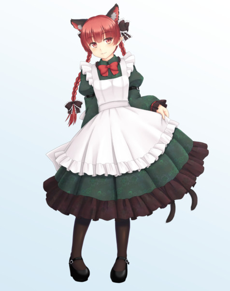 エプロンドレスお燐ちゃん Debris さんのイラスト ニコニコ静画 イラスト