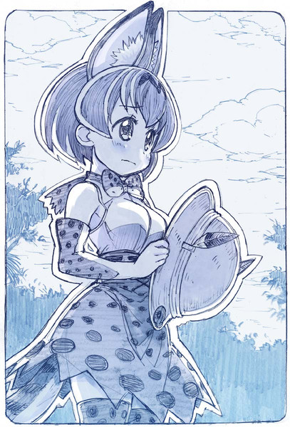 かばんちゃんとのお別れ さきの新月 さんのイラスト ニコニコ静画 イラスト