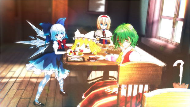小さなお茶会 シャバゾウ さんのイラスト ニコニコ静画 イラスト