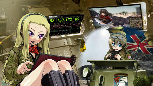 聖グロリアーナで往くwot仮想戦記 フェレット装甲車 飛行場 第5話中篇 A Studio Rexmen さんのイラスト ニコニコ静画 イラスト
