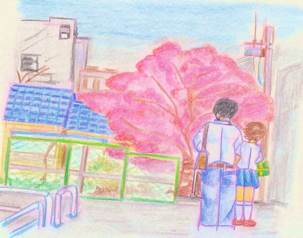 100以上 簡単 桜 イラスト 色鉛筆 ただのイラスト