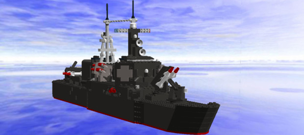 Lddでイージス巡洋艦作ってみた Wingsaver さんのイラスト ニコニコ静画 イラスト