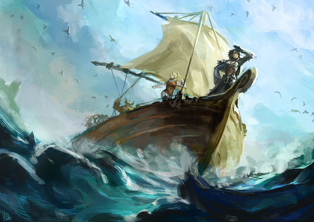 Sw2 0リプレイ絵1 海賊退治へ出航 黒ドラ さんのイラスト ニコニコ静画 イラスト