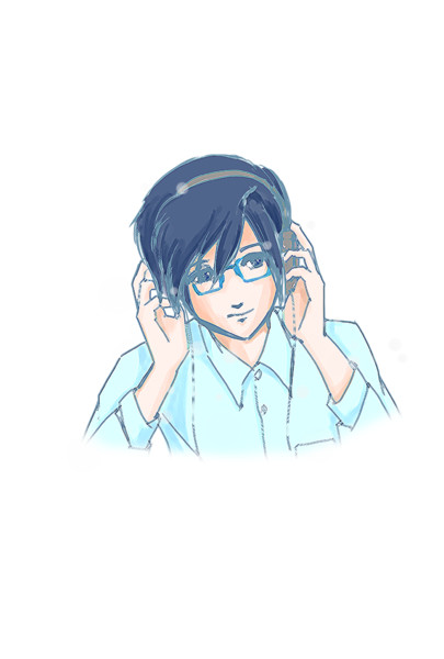 音楽を聴く Lenna さんのイラスト ニコニコ静画 イラスト