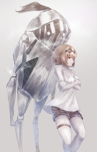 機械と女の子 ニコニコ静画 イラスト