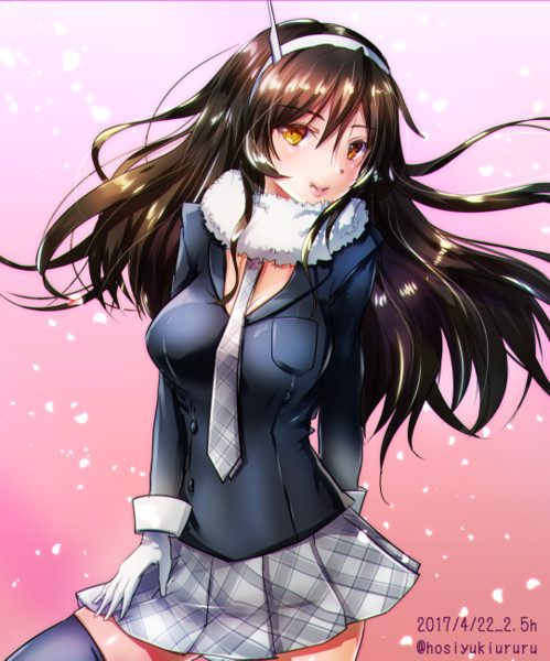 艦これ けもフレ衣装の足柄さん 星雪雨 さんのイラスト ニコニコ