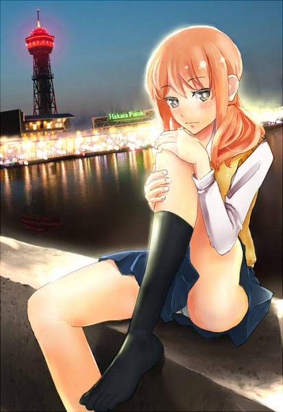 夜景と女の子 ほげ さんのイラスト ニコニコ静画 イラスト